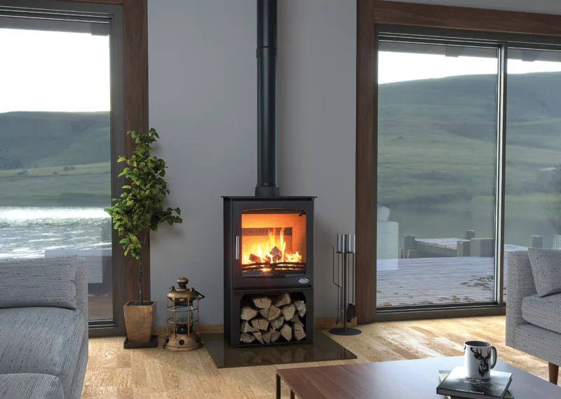 Henley Hazelwood 5 Landscape Wood Stove