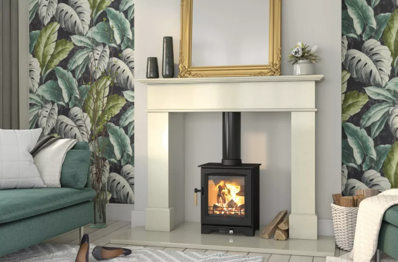Henley Leaf Compact Wood Stove