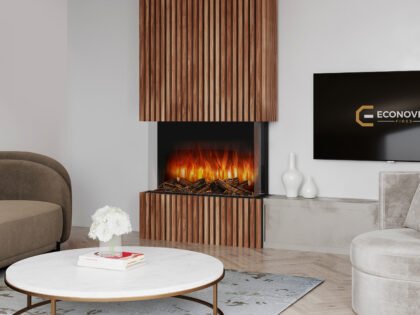 Econovex E914 36” 3 Sided Electric Fire